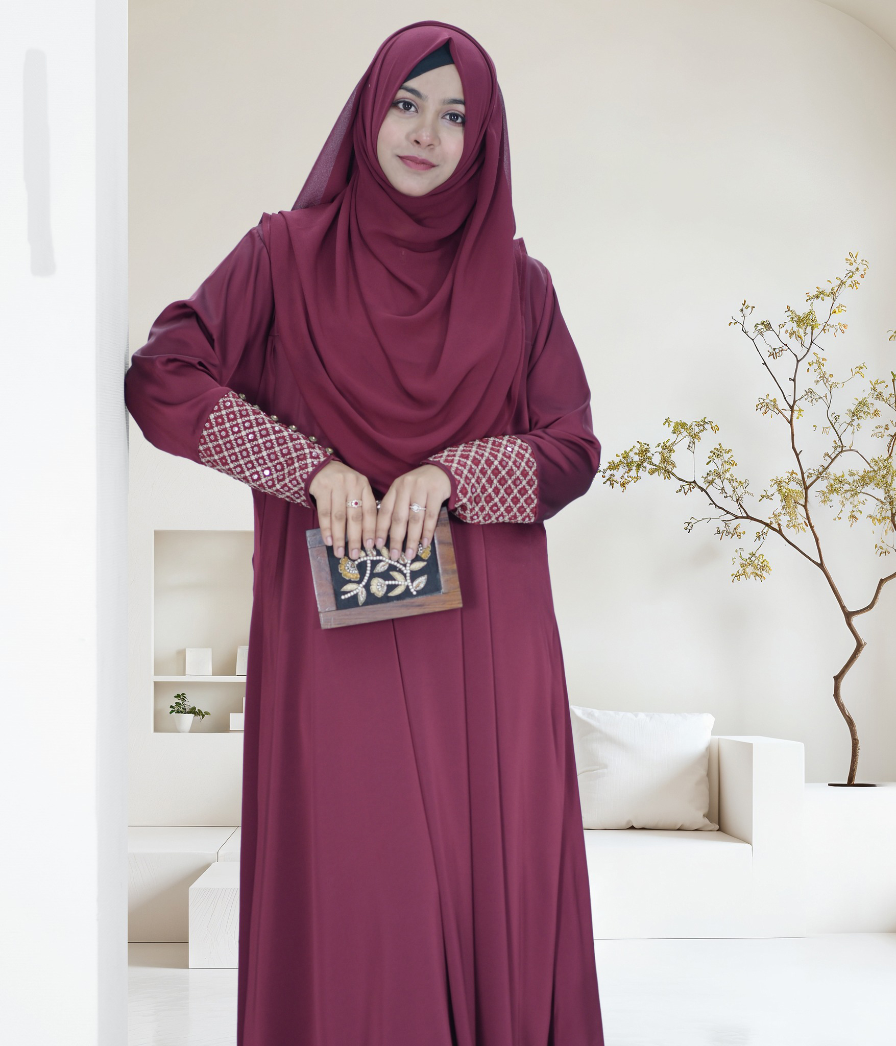 Anabiya Gown Orkide (KCML)